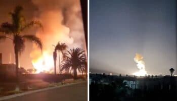 Reportan incendio en subestación eléctrica de CFE en Juriquilla, Querétaro