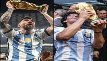 "Todos queríamos ser como Maradona, si bien ninguno llegó a ser como él": Messi | Video