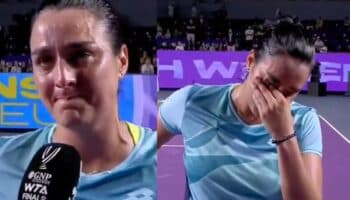 Jabeur rompe en llanto tras victoria: 'No puedo estar feliz... es desgarrador ver niños muriendo cada día' | Video