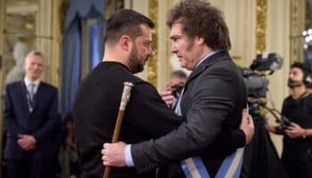 Zelenski se reúne con Milei: 'Valoramos la libertad, la defendemos y la fortaleceremos juntos'