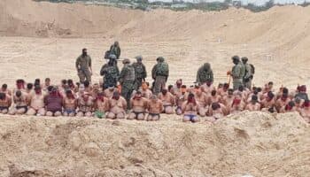 Fuertes imágenes | 'Preocupantes', imágenes de palestinos semidesnudos detenidos por soldados de Israel: ONU