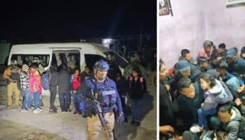 Rescatan a 61 migrantes en Reynosa, Tamaulipas