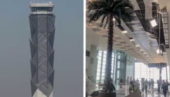 AIFA confirma caída de plafones de techo; no hubo lesionados | Video