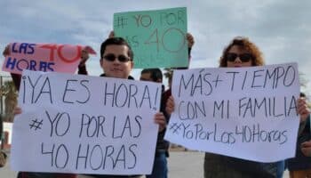 Reducción de la jornada laboral a 40 horas deberá esperar 'consenso' con empresarios, dice Sheinbaum