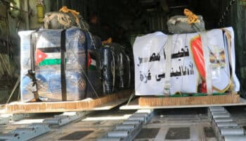 Jordania realiza el mayor lanzamiento aéreo de ayuda a Gaza junto a EU, Egipto y Francia