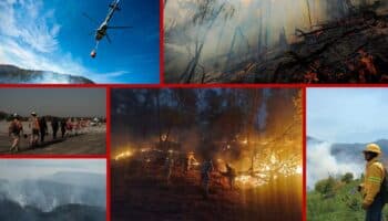 Suben a 126 los incendios activos en México