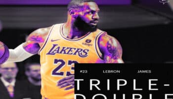 NBA: Firma LeBron James su triple doble número 111 | Video