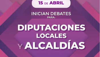 ¿Cuándo son los debates para las alcaldías y diputaciones locales de la CDMX?