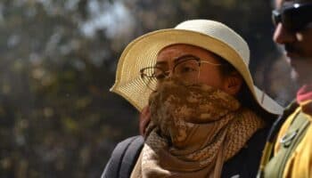 Edomex: autoridades piden a ciudadanos usar cubrebocas por incendios forestales