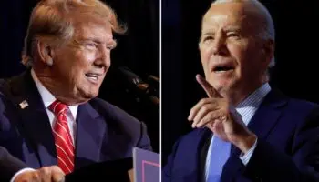 Trump se burla de los tropiezos de Biden en un video tras el debate presidencial