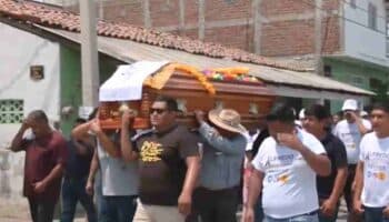 Sepultan a Alfredo Cabrera, candidato asesinado en Coyuca Benítez