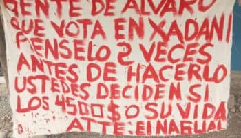 Comuneros de Santa María Chimalapa, Oaxaca, impiden instalación de casillas