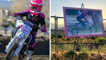 Niña promesa del motocross muere a los 9 años tras accidente
