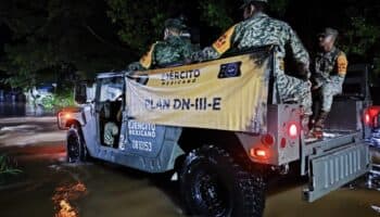 Ejército y GN activan Plan DN-III-E y GN-A por tormenta tropical 'Alberto'