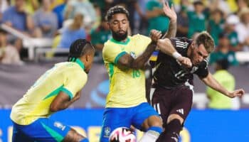 México cierra preparación para la Copa América 2024 con derrota ante Brasil