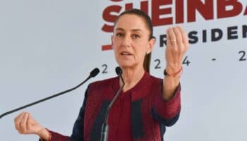 Sheinbaum promete 550 mil empleos con obras de infraestructura en 2025