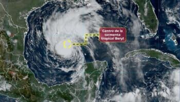 'Beryl' se fortalecerá y volverá a ser huracán antes de impactar el noreste de México