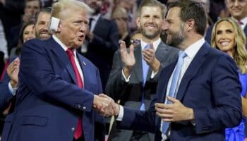 Crecen las dudas sobre el discurso de Donald Trump con respecto al uso de armas en Estados Unidos: Esquivel | Video