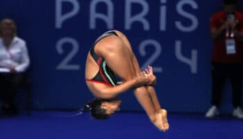 París 2024: Alejandra Estudillo termina sexta en la final de trampolín tres metros