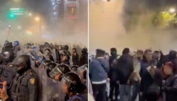 Videos | Ahora intentan irrumpir en sede alterna del Senado