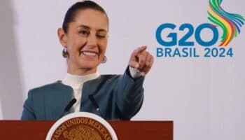 Sheinbaum sugerirá al G20 redirigir 1% del gasto armamentista a la pobreza y las mujeres