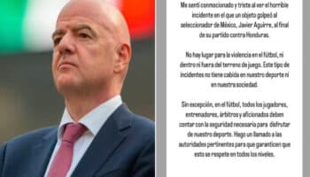 Lamenta Gianni Infantino la agresión al Vasco en San Pedro Sula | Video
