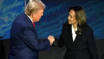Felicita Kamala Harris, mediante llamada telefónica, a Donald Trump