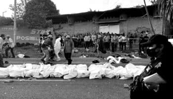EU captura a cinco por accidente que dejó a más de 50 migrantes muertos en Chiapas