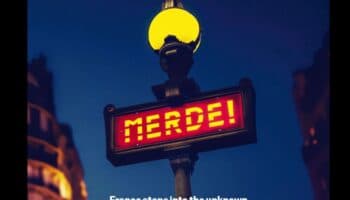 ‘Merde’; la fuerte portada de the Economist sobre la crisis política en Francia