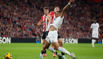 Mbappé falla otro penal en derrota del Real Madrid ante el Athletic Club