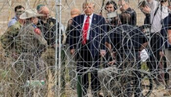 Trump dice que "no necesitará mucho" dinero en la frontera por caída de migrantes a "cero"