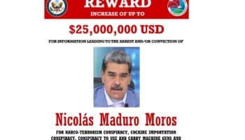 Tras toma de protesta de Maduro, EU aumenta a 25mdd recompensa por su captura