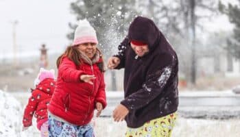 Galería | Nevadas visten de blanco estados del norte debido a la onda gélida