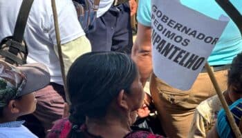 Chiapas | Víctimas de grupo armado se manifiestan y piden elección de autoridades, en Pantelhó