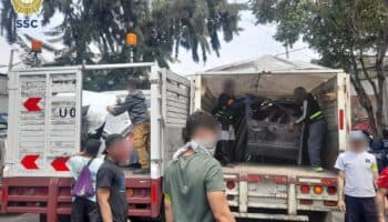 CDMX | Decomisan 17.5 toneladas de autopartes en la Buenos Aires