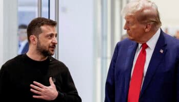 Zelenski anuncia que hablará hoy con Trump sobre la tregua parcial aceptada por Rusia