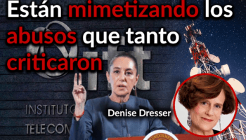 Ley de telecomunicaciones amenaza la libertad y se aprueba sin debate, critica Denise Dresser | Comentario