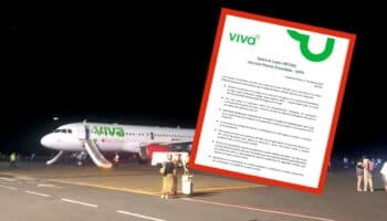 Llamarada en motor provoca evacuación de avión de Viva Aerobus | Oaxaca