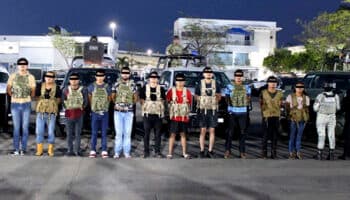 Detienen a 12 presuntos integrantes del CJNG en Tabasco; cinco guatemaltecos