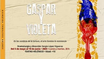 Un momento de teatro: 'Gaspar y Violeta'
