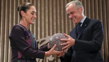 Sheinbaum y Carney confían en que habrá reunión trilateral con Trump