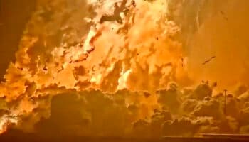 Nave Starship de SpaceX explota durante una prueba en tierra en Starbase | Video