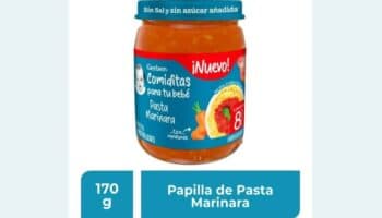 EPC alerta sobre dar a bebés Gerber Pasta Marinara