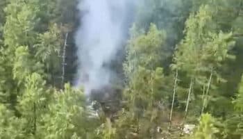 Un avión se estrella en Rusia y se teme que hayan muerto casi 50 personas a bordo