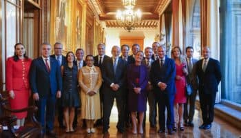 Sheinbaum se reúne con empresarios para hablar del 'Plan México'