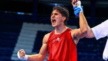 Marco Verde, medallista olímpico, peleará en la cartelera de Canelo contra Crawford | Video