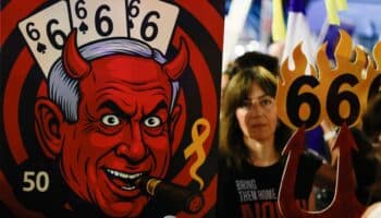 Más de 60 mil personas se manifiestan en Tel Aviv tras difusión de videos de rehenes en Gaza | Galería