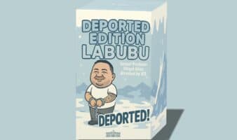 La Casa Blanca comparte la imagen de un Labubu inspirado en un migrante deportado