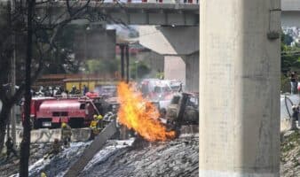 Exceso de velocidad, causa de la explosión de pipa en Iztapalapa, según primer dictamen de la Fiscalía CDMX