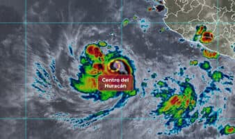 Huracán Narda categoría 2 mantiene alerta por fuertes lluvias y vientos en el Pacífico
